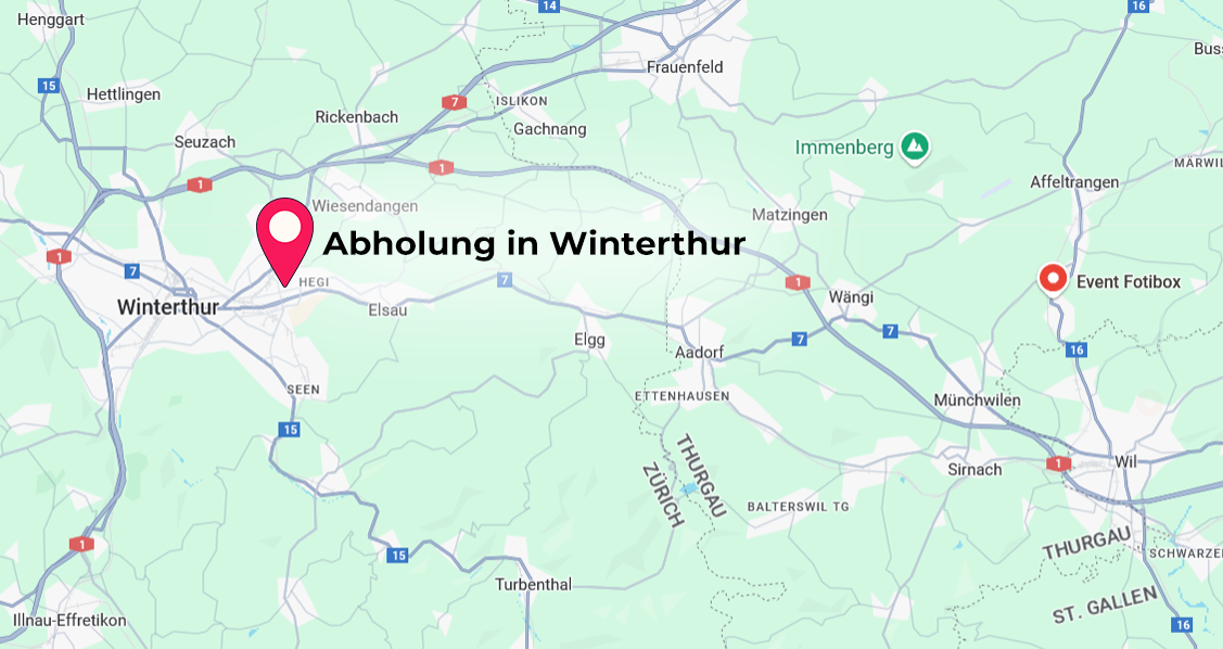 Abholung in Winterthur